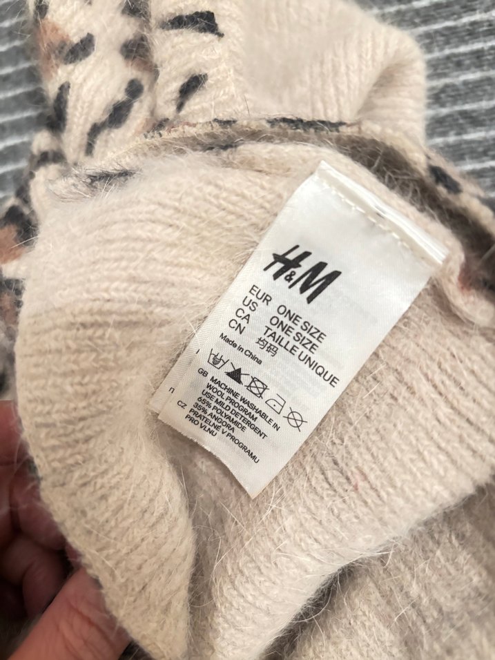 H&M angora yün boyunluk - Görsel 3