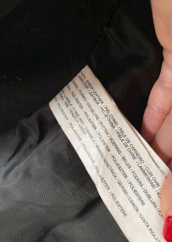 Mango hakiki deri mont - Görsel 5