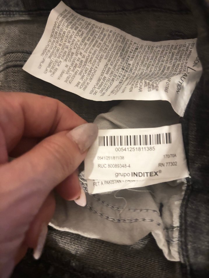 Zara Skinny jean etiketli sıfır - Görsel 4