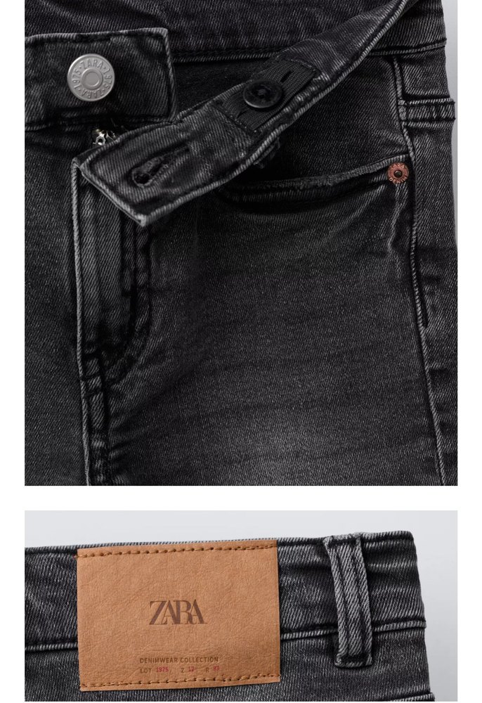 Zara Skinny jean etiketli sıfır - Görsel 3