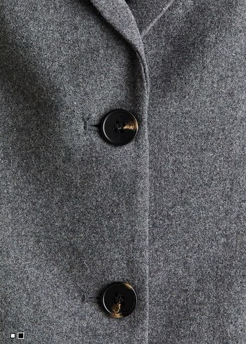 H&M Yünlü blazer ceket - Görsel 2