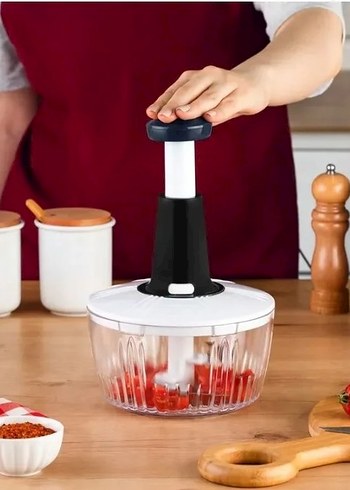 Beyaz Plastik Mutfak Doğrayıcı