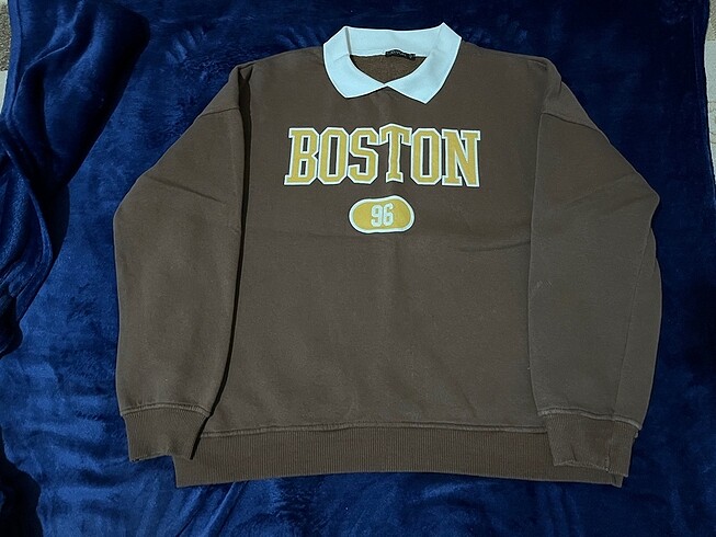 Kahverengi sweatshirt