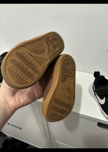 Kahverengi Erkek Bebek İlk Adım Ayakkabısı - Görsel 2