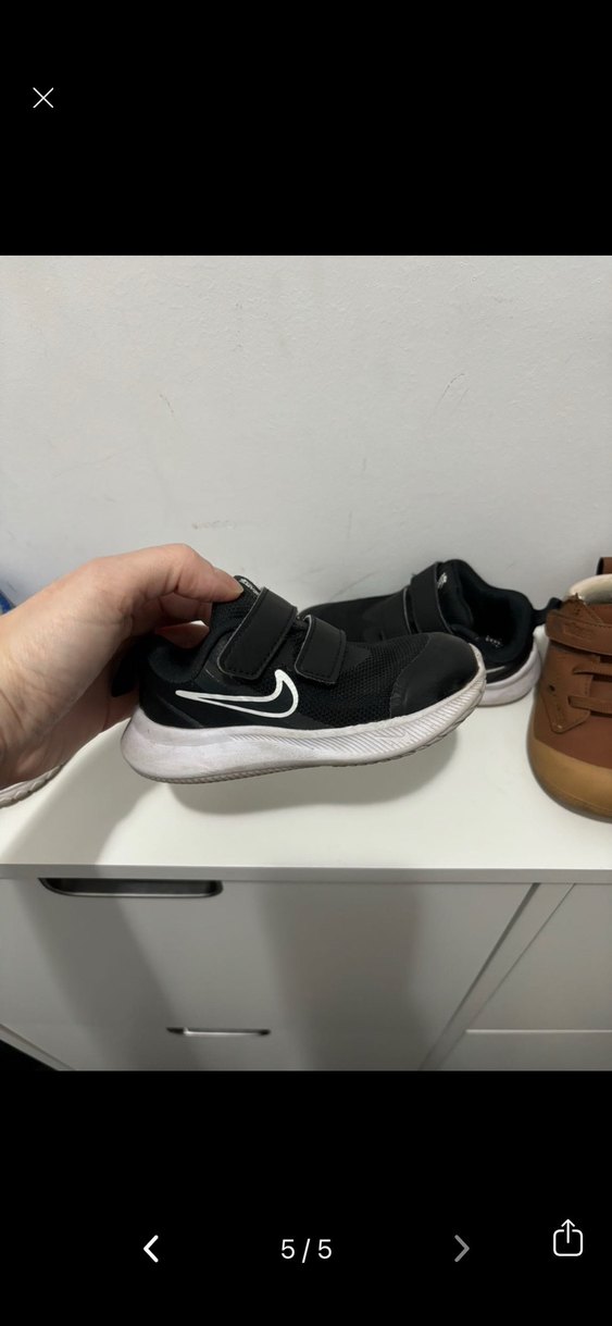 Nike Siyah Erkek Çocuk Spor Ayakkabı - Görsel 4