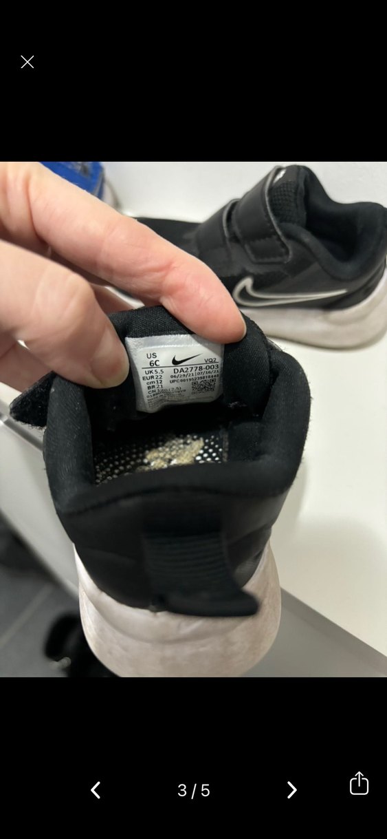 Nike Siyah Erkek Çocuk Spor Ayakkabı - Görsel 2