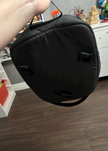 Siyah Bebek arabasına takılanilen bakım eşya çantası - Görsel 3