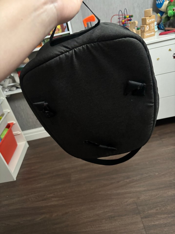 Siyah Bebek arabasına takılanilen bakım eşya çantası - Görsel 3