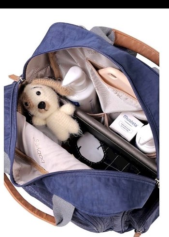 Babyes siyah Bebek Bakım Çantası - Görsel 4