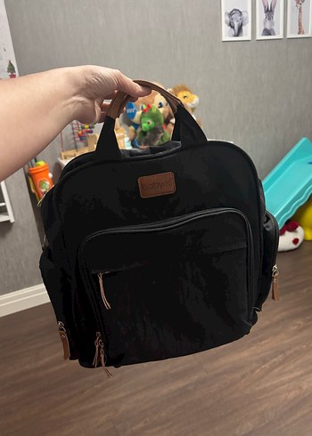 Babyes siyah Bebek Bakım Çantası - Görsel 8