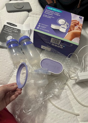 Lansinoh Kompakt Tekli Elektrikli Göğüs Pompası - Görsel 2