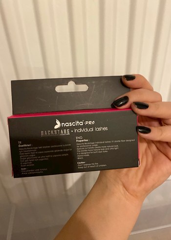 Nascita Pro Siyah Tek Tek Takma Kirpik - Görsel 3