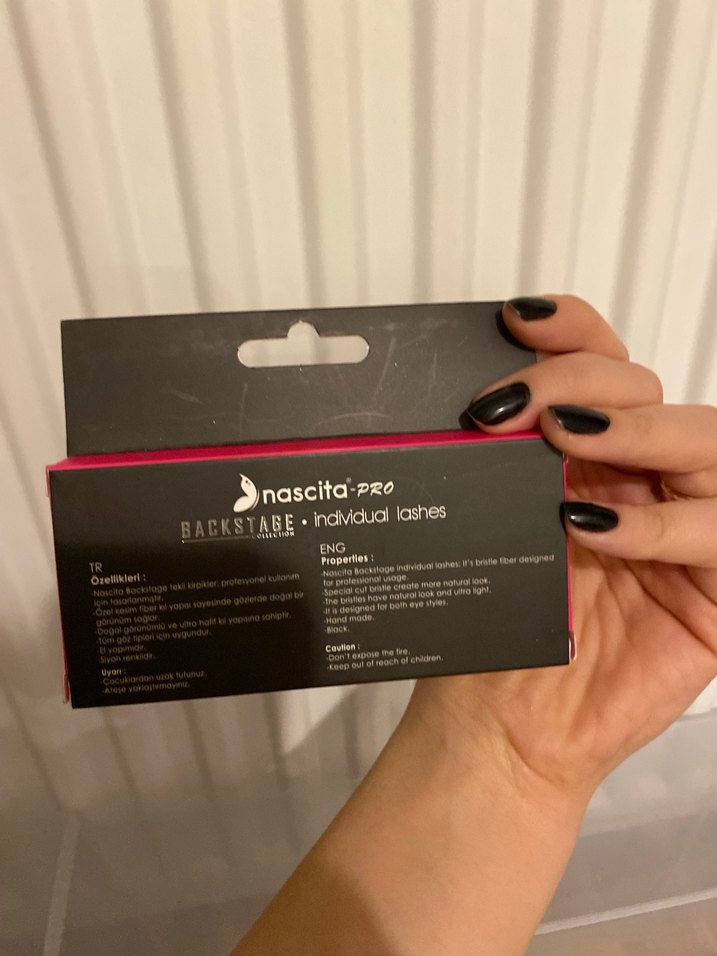 Nascita Pro Siyah Tek Tek Takma Kirpik - Görsel 3