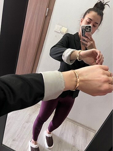 34 Beden Siyah blazer ceket
