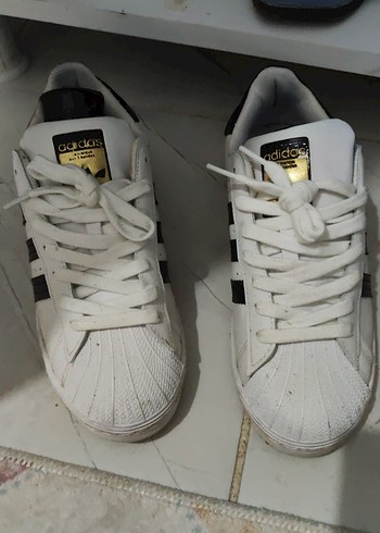 Adidas Beyaz Adidas Stiletto Topuklu Spor Ayakkabi