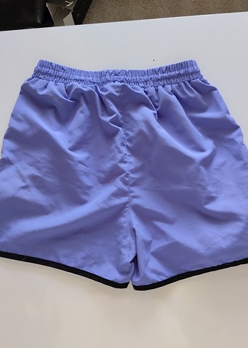 Kadın Mor Mini Spor Şort - Görsel 2