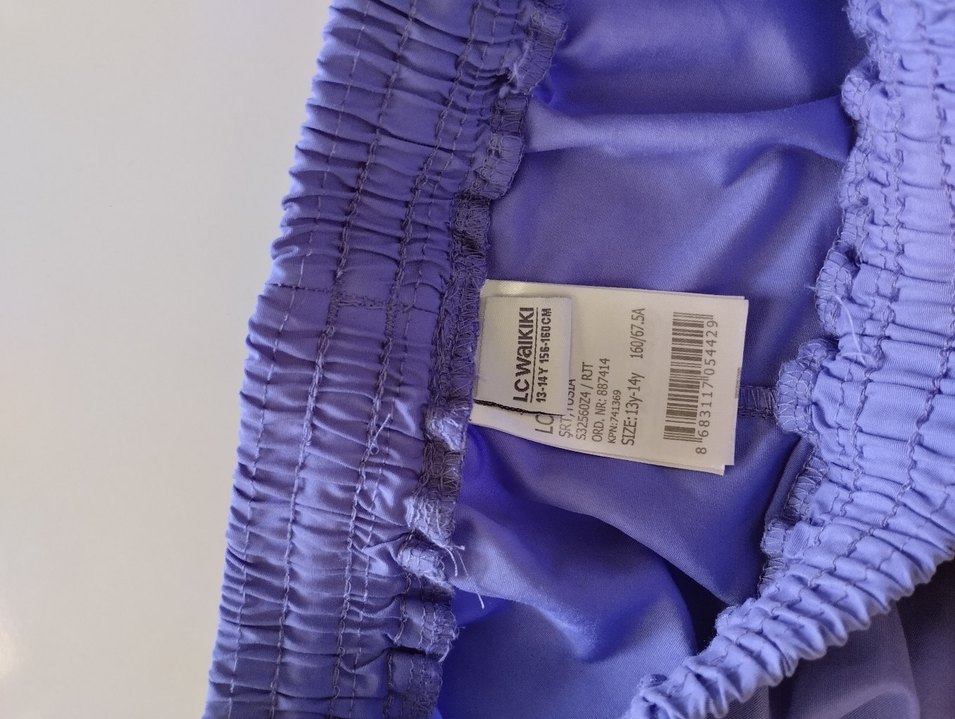 Kadın Mor Mini Spor Şort - Görsel 3