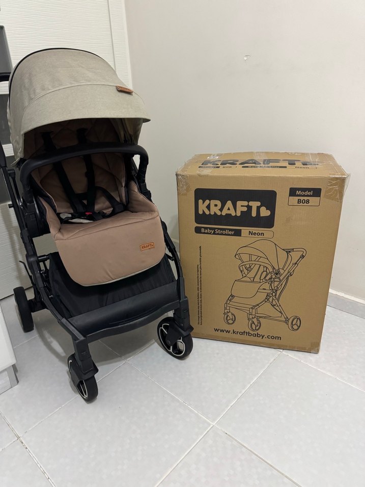 Kraft neon bebek arabası - Görsel 2