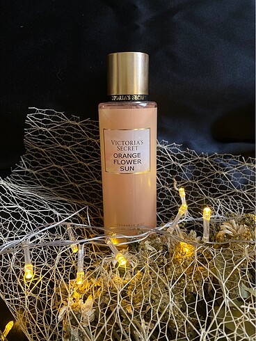 victorias secret orange flower sun vücut spreyi