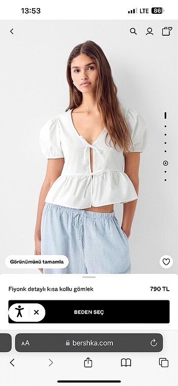 Bershka Bluz