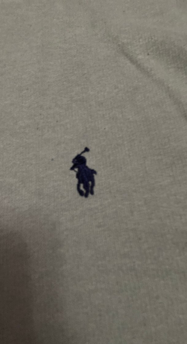 Erkek Gri Uzun Kollu Polo sweat - Görsel 3