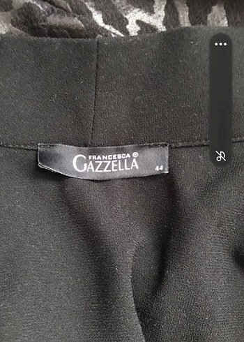 Siyah Desenli Uzun Kadın Kimono - Görsel 5