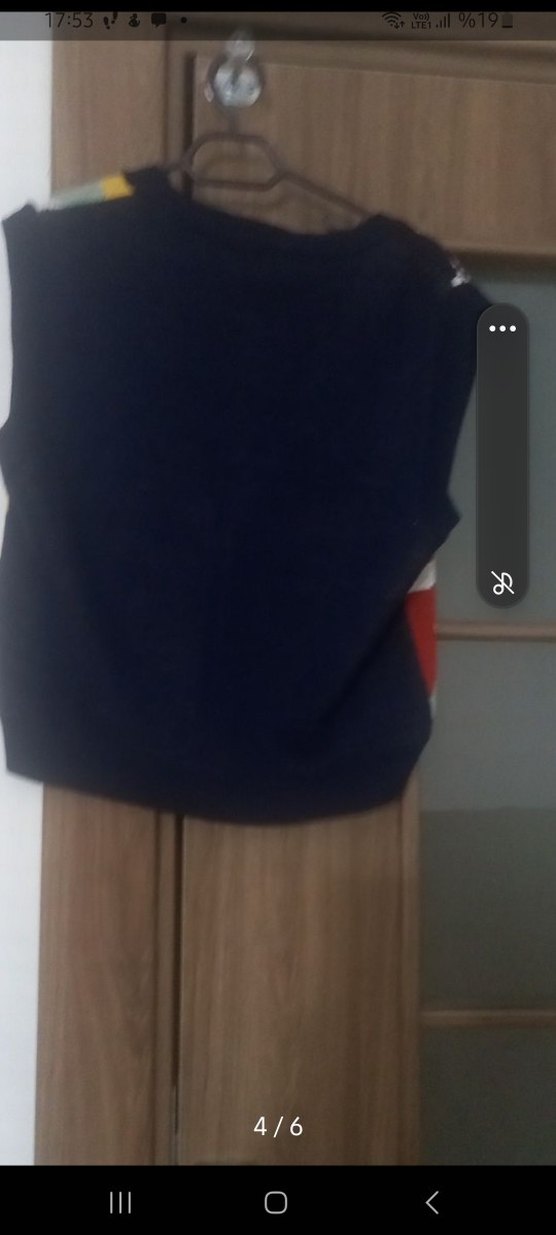 Erkek Çocuk Baskılı Örgü Yelek - Görsel 2