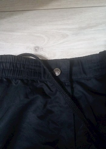 Kadın Siyah Bağcıklı Spor Eşofman Altı - Görsel 4