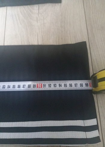 Kadın Siyah Bağcıklı Spor Eşofman Altı - Görsel 3