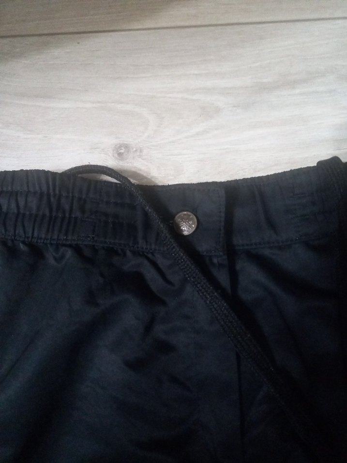 Kadın Siyah Bağcıklı Spor Eşofman Altı - Görsel 4