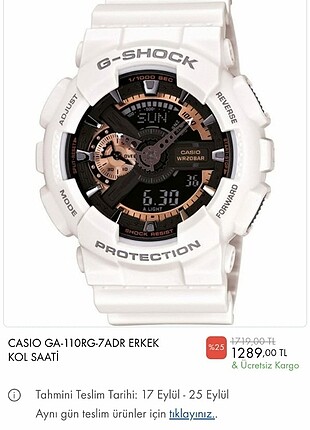  Beden beyaz Renk G-Shock Casio saat