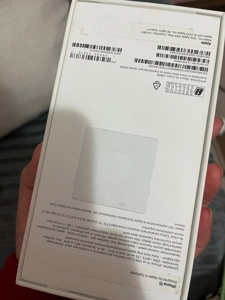 iPhone kutusu - Görsel 4