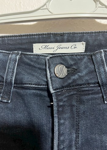 Kadın Lacivert Normal Boy Dar Kesim Kot Pantolon - Görsel 4