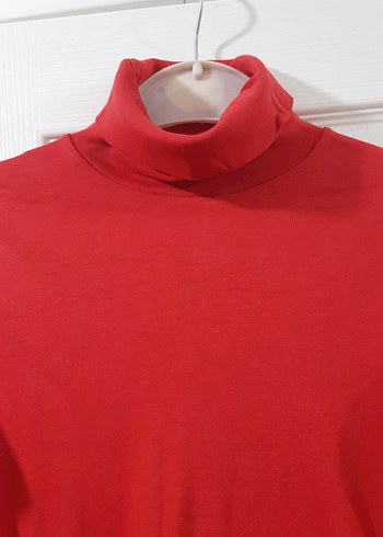 diğer Beden narçiçeği rengindeı Boğazlı Yaka Kadın penye