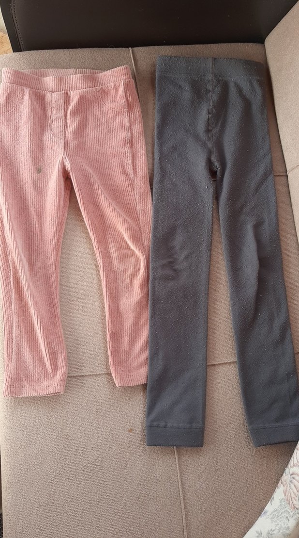 Pembe Elastik Bel Kız Tayt iki tanesi 50 - Görsel 4