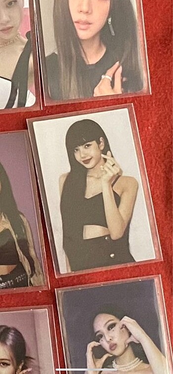 Blackpink Lisa The Album photocard pc