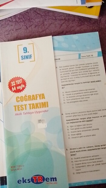 COĞRAFYA YAPRAK TEST 