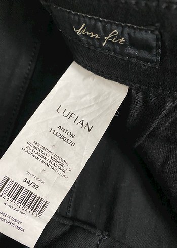 xl Beden Erkek Siyah Kemerli Regular Fit Pantolon