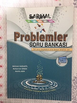 Problemler Soru Bankası (TYT-YKS-KPSS-DGS-ALES)