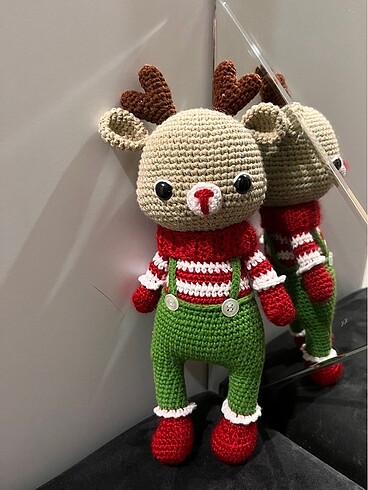 Beden Amigurumi sevimli geyik