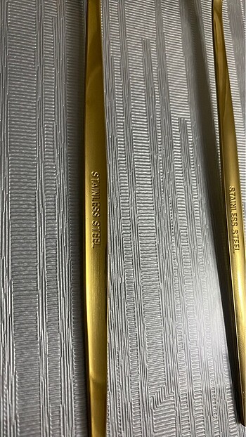 Beden altın Renk Gold çatal bıçak kaşık seti 12 kişilik 48 parça