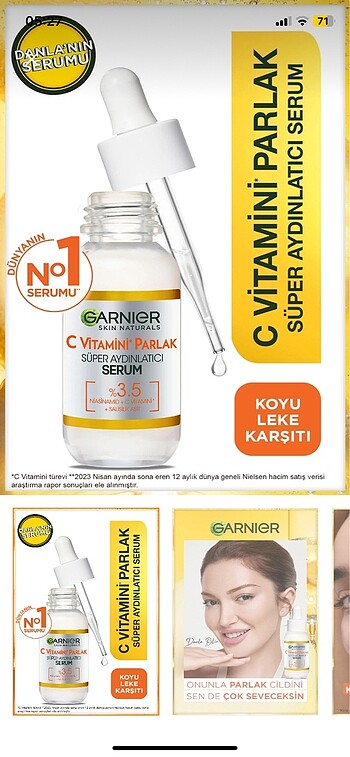 Garnier c vitamini