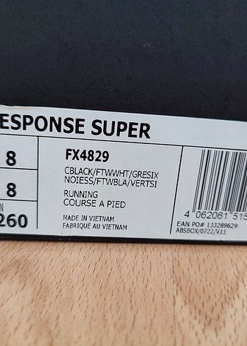 Adidas Siyah Erkek Koşu Ayakkabısı - Görsel 3