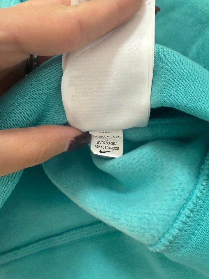 Nike Çocuk Turkuaz  Sweatshirt - Görsel 4