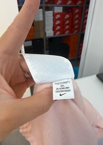 Nike Pembe Rahat Kesim Kadın Eşofman Altı - Görsel 4