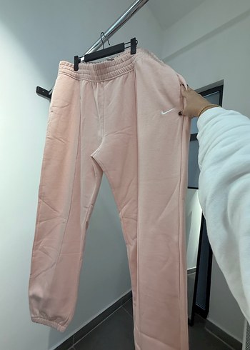 Nike Pembe Rahat Kesim Kadın Eşofman Altı - Görsel 2