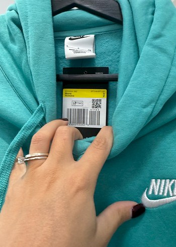 Nike Kapüşonlu Rahat Sweatshirt - Görsel 3