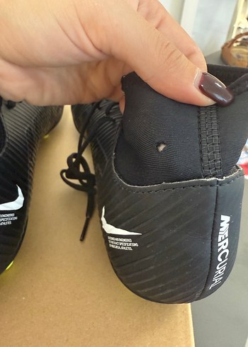 Nike Siyah Erkek Futbol Ayakkabısı Krampon - Görsel 4