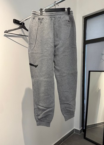 Nike Jordan Gri Baskılı Fermuarlı Erkek Eşofman Altı - Görsel 3