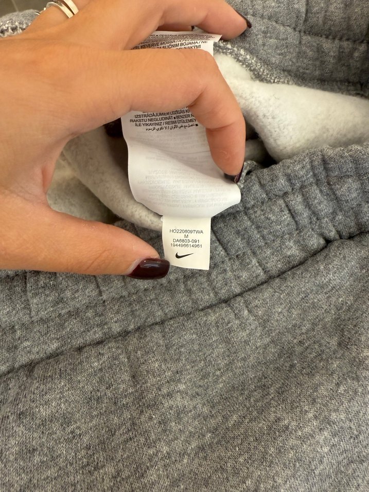 Nike Jordan Gri Baskılı Fermuarlı Erkek Eşofman Altı - Görsel 4